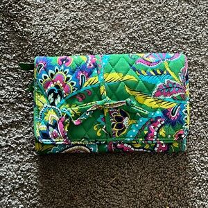 Vera Bradley "All Wrapped Up" jewelry roll travel case